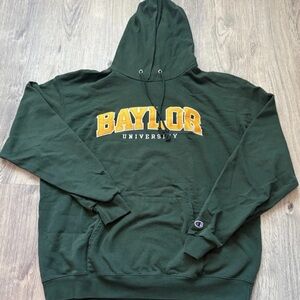 Champion Dark Green Baylor University Men's Sweater